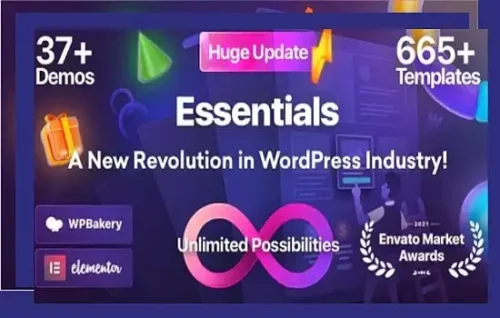 Essentials Theme GPL v3.2.6 – Create Multipurpose WordPress Website